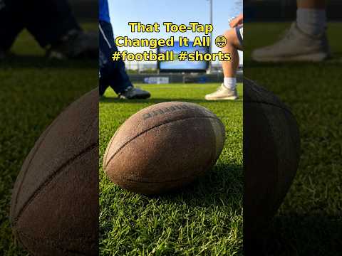 That Toe-Tap Changed It All 😳 #football #shorts