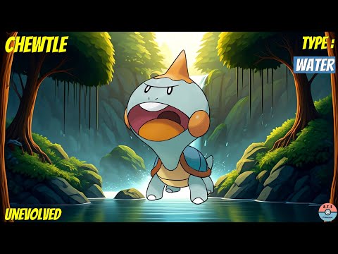 All Evolutions of Chewtle