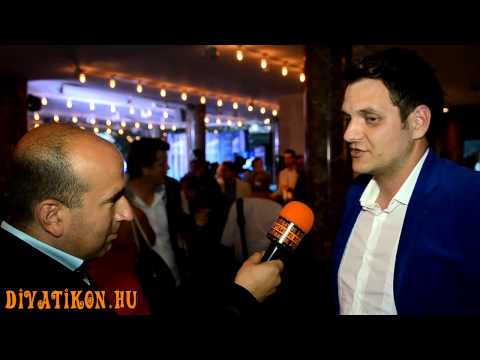 Boncsér Gergely köszöni a közönségnek