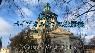 【北欧Vlog】豪華絢爛な教会でパイプオルガンコンサート