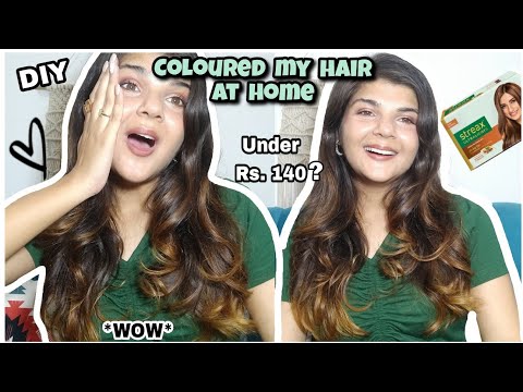DIY Hair Colour||*Under Rs. 140*|| How to color your...