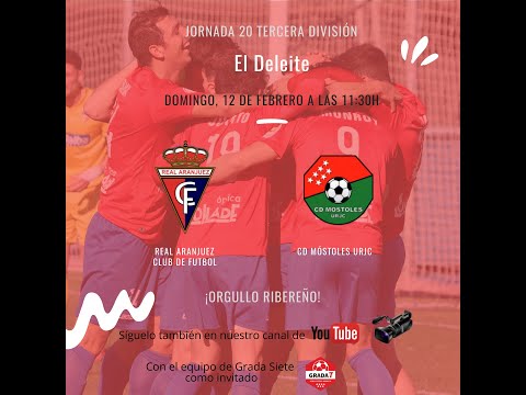 REAL ARANJUEZ CF VS CD MÓSTOLES URJC - Jornada 20 - Tercera División RFEF