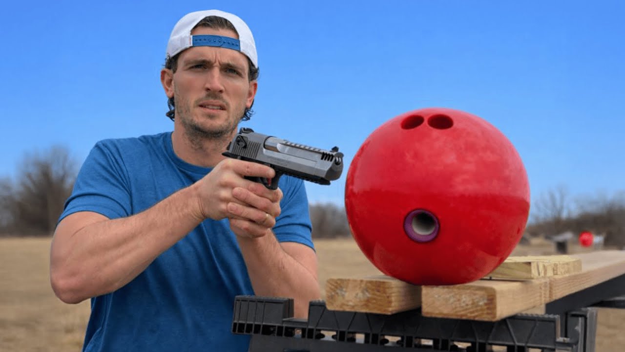 Can a Bowling Ball Stop a 50 Cal Sniper Rifle?