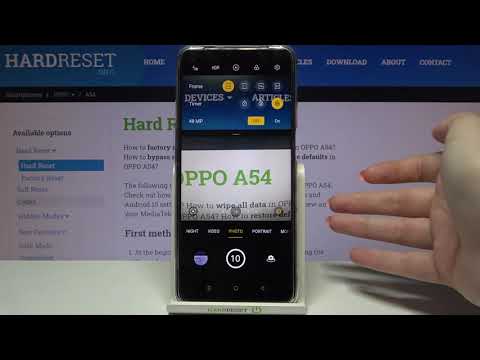How to Use Camera Timer in OPPO A54 – Activate Camera Timer