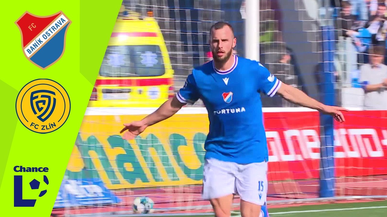 Baník Ostrava vs Zlín Highlights