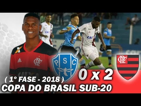 Copa do Brasil sub-20 2018 | Paysandu 0 x 2 Flamengo | 1ª Fase | Melhores Momentos
