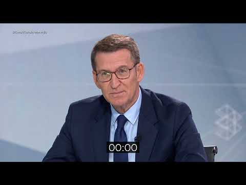 Minuto de oro de Alberto Núñez Feijóo: "Una mayoría fuerte sin extremos es fundamental para avanzar"