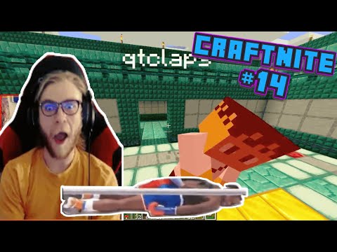 Craftnite #14 The *FIRST* Fight on CRAFTNITE (insane)