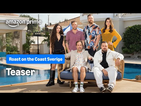 Världens ROLIGASTE semester - Roast On The Coast Sverige | Prime Video Sverige