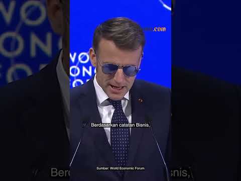 Trump Komentari Macron Pakai Kacamata Hitam, Mirip Bintang Top Gun?