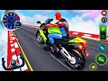 Extreme Motocross Dirt Bike Racer - Mega Ramp GT Bike Stunt Racing Simulator - Android GamePlay #3