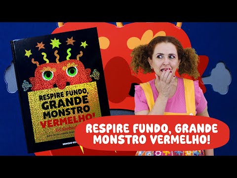 "TAKE A DEEP BREATHE, BIG RED MONSTER!" by Ed Emberley