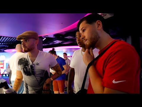 Arbeitslose Aktivitäten in Kreuzberg mit Primo und Raijk