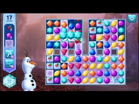 Disney Frozen Adventures Level 79 - NO BOOSTERS ❄️👸⛄ | SKILLGAMING ✔️