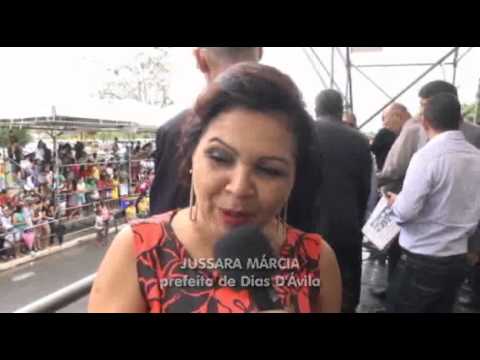DESFILE CÍVICO DE 7 DE SETEMBRO DE DIAS D`ÁVILA 2014 POR JLVÍDEO
