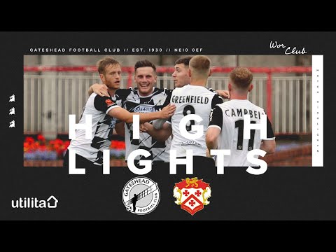 Gateshead 3-1 Kettering Town | HIGHLIGHTS