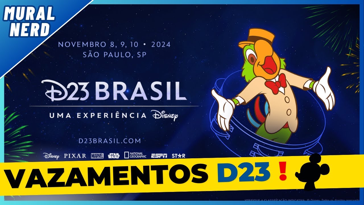 D23 Brasil: VAZAMENTOS Bombásticos! Tudo Sobre as Novidades da Disney e Marvel!