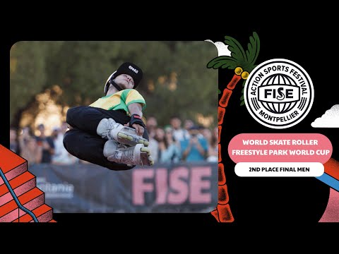 Danilo Senna - 2nd Place World Skate Roller Freestyle Park World Cup 2024 #FISEMontpellier 2024