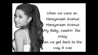 Honeymoon Avenue - Ariana Grande  (Lyric Video)