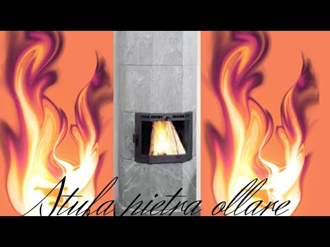 Stufa in pietra ollare norvegese