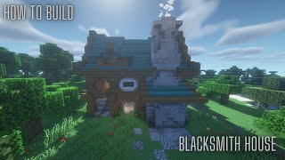 Minecraft: How to build Epic Blacksmith House