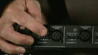 Video thumbnail for ART S8 8-Channel Balanced 2-Way Microphone Splitter @ FrontEndAudio.com by Front End Audio
