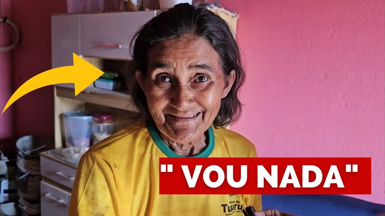 DONA ELVIRA MUITO TEIMOSA NÃO QUER IR PRO HOSPITAL💔