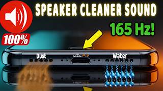 165Hz Tone Audio Speaker Cleaner | Sound Frequency Water Eject & Dust Removal Fast