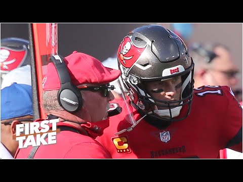 斯蒂芬-A.和麥克斯分析了布魯斯-阿里安斯本賽季對湯姆-布雷迪的責備|First Take。 (Stephen A. and Max analyze Bruce Arians' criticism of Tom Brady this season | First Take)