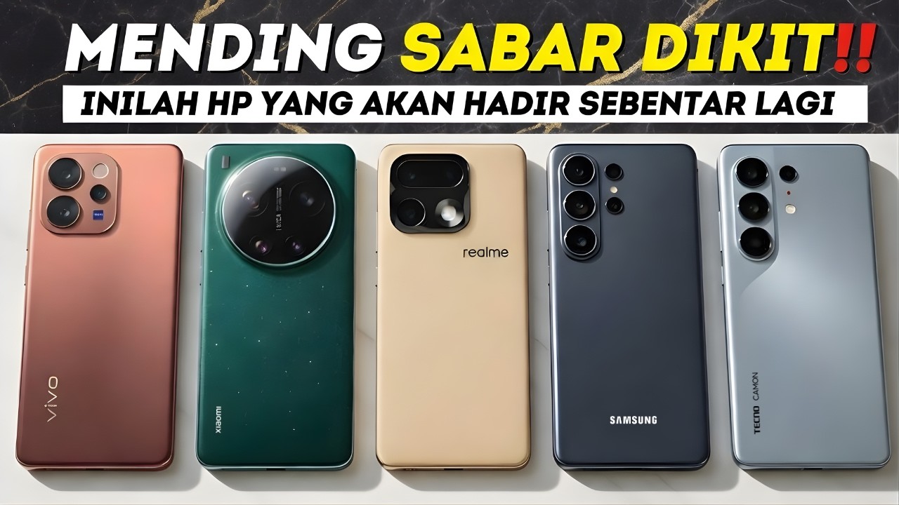 JANGAN BELI HP DULU‼️BATTERY 8500mAh, RAM 12/512 GB | HP TERBARU YANG AKAN RILIS BENTAR LAGI
