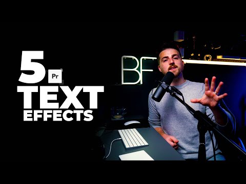 Text Fade Transition Premiere Pro