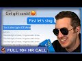 Scammer Watches Me Give All His Money To Other Scammers...He's Furious - [full 10+hrs]