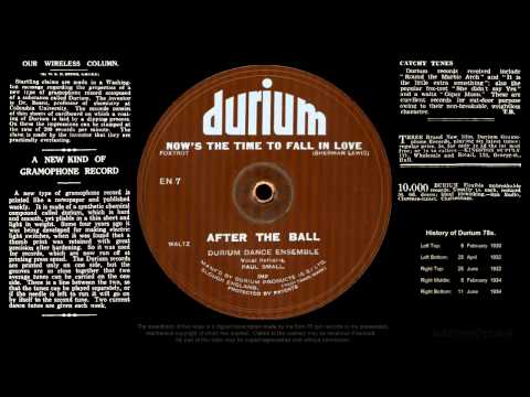 Durium EN 07 (1931) Phil Spitalny + Paul Small + Eton Boys