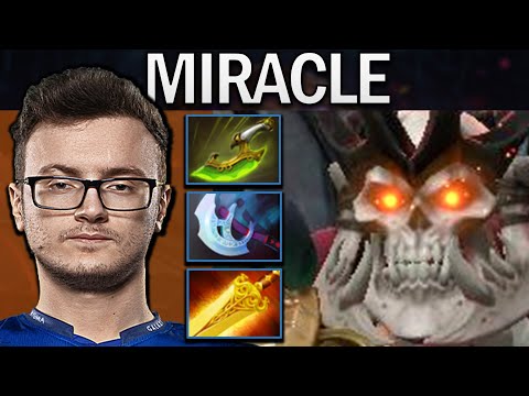 Wraith King Dota 2 Gameplay Miracle with Radiance - Manta