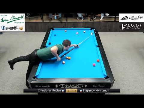 Chinakhov R. vs Stepanov K. Final  Russia Open 8 ball 4 tour 2019 S. Petersburg