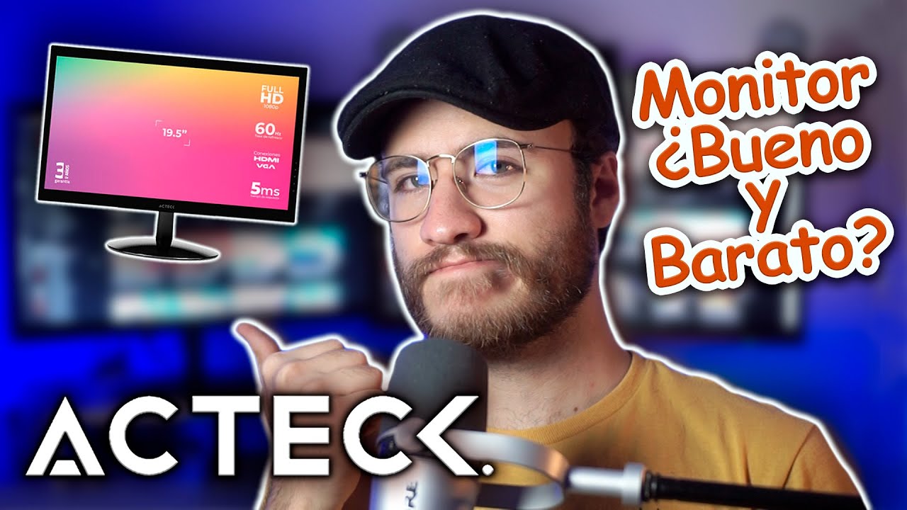 ¡Monitor simple y económico! - ACTECK CAPTIVE BRITE SP195 AC-933865 #ESimple