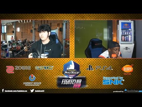SFV - TAKAMURA (Ken) vs AKAINU (Guile) - Capcom Pro Tour 2017 Fight Club NWQ