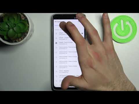 Как очистить историю браузера Chrome на Motorola Moto G100