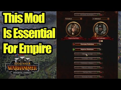 This Mod Is ESSENTIAL For Empire Campaigns - Immortal Empires - Total War Warhammer 3 - Mod Review
