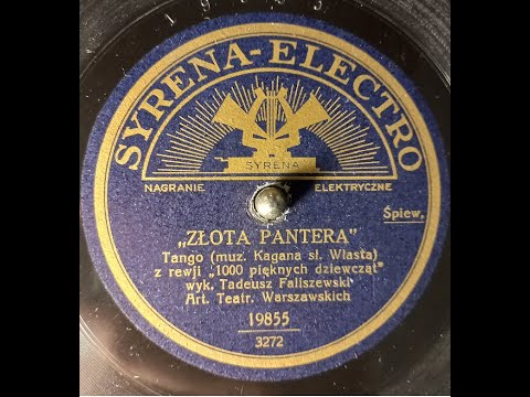 Tadeusz Faliszewski - "Złota pantera"