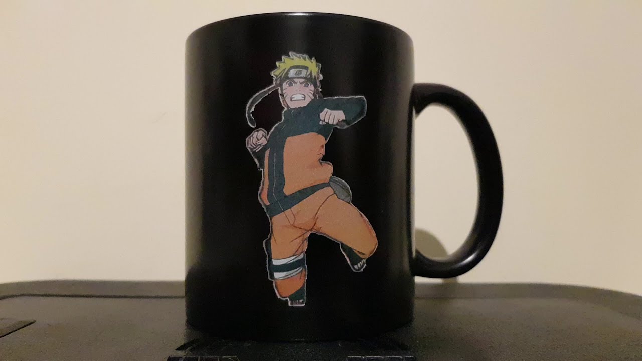 Caneca Naruto Desenho - Interior E Alça Branca (simples)