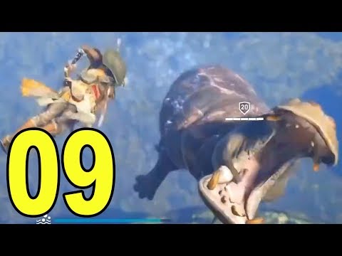 Assassin's Creed Origins - Part 9 - HIPPO ATTACK!