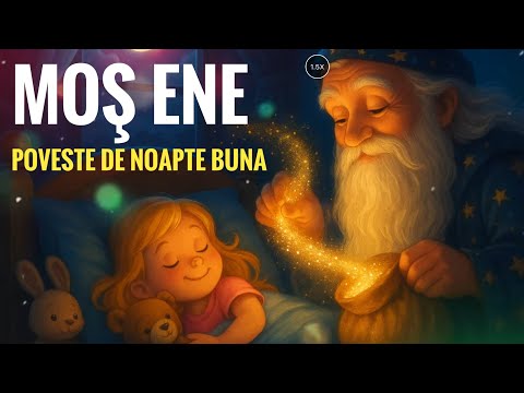Antonia și Moș Ene – Poveste de noapte bună pentru copii, cu vise magice