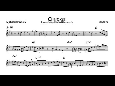 Baptiste Herbin - Cherokee (transcription, take 1)