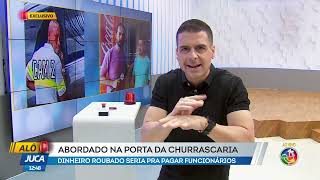 Abordado na porta da churascaria | ALÔ JUCA | TV ARATU