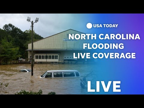 Watch live Asheville flooding live coverage