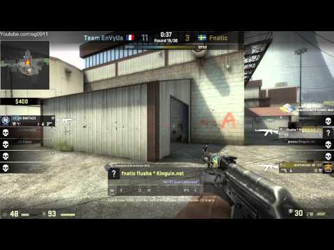 CS:GO EnVyUs V fnatic Nuke Inferno Online Pantamera Challenge