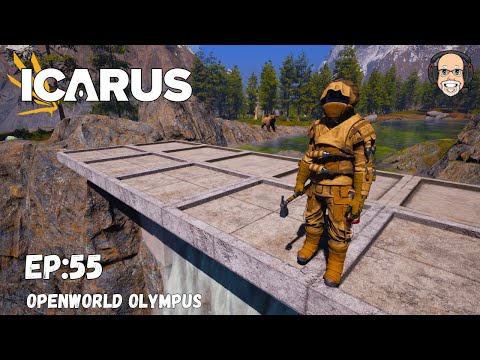 ICARUS SE01:EP55 (SOLO) Breaking Ground On The River Land Base!