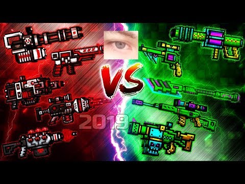 [2019] Champion VS Adamant Weapons and im noob now -_- Pixel Gun 3D