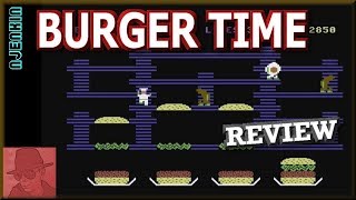 BURGER TIME - on the Commodore 64 !! with Commentary